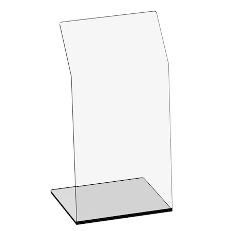 United Visual Products Hinge-less Radius Corkboard, 36"x36", Black Alum Frame/Cork UVEB3636R-BLACK-CORK